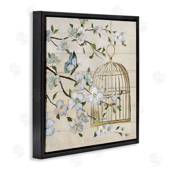 Stupell Industries Nan | Shiplap Song Butterfly Branch