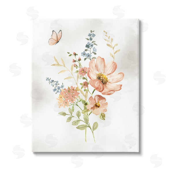 stupell industries Nan | Soft Pink Flower Sprigs Wall Art