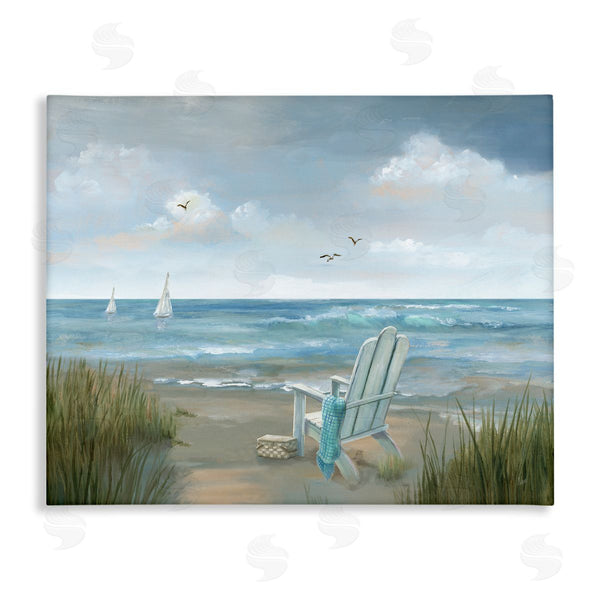 stupell industries Nan | Soothing Beach Scenery Wall Art