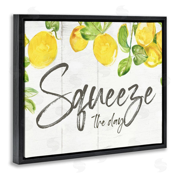 Stupell Industries Nan | Squeeze The Day Rustic Wall Art
