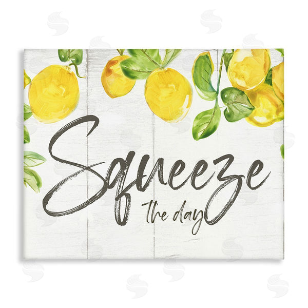 stupell industries Nan | Squeeze The Day Rustic Wall Art