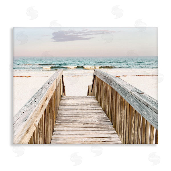 stupell industries Nan | Steps to Beach Shore Wall Art