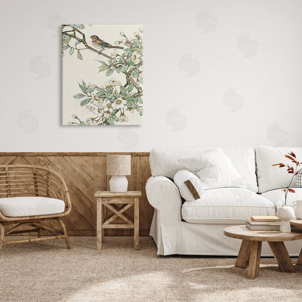 Stupell Industries Nan | Traditional Dogwood & Bird Wall Art