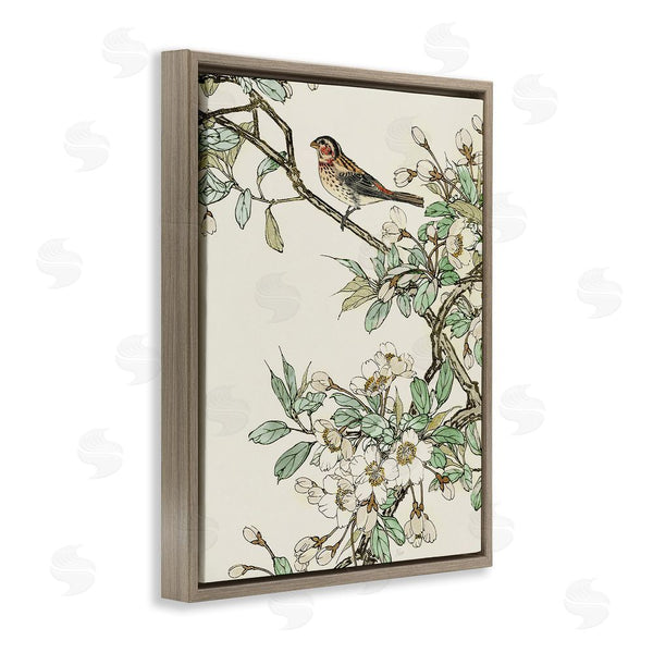 Stupell Industries Nan | Traditional Dogwood & Bird Wall Art