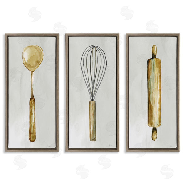 Stupell Industries Nan | Traditional Kitchen Utensils Wall Art