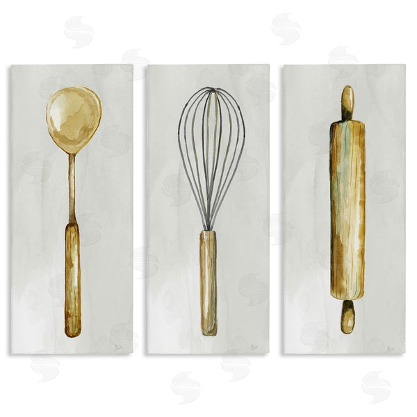 stupell industries Nan | Traditional Kitchen Utensils Wall Art