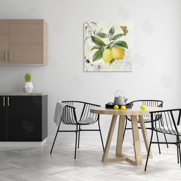 Stupell Industries Nan | Vintage Lemon Pattern Wall Art