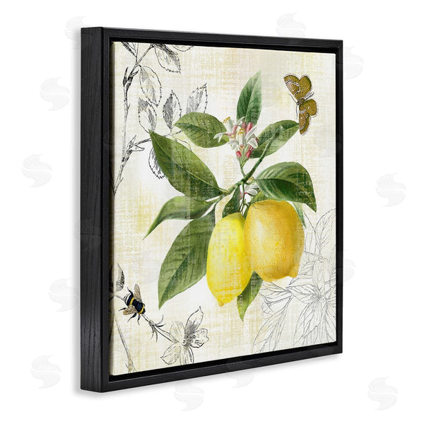 Stupell Industries Nan | Vintage Lemon Pattern Wall Art