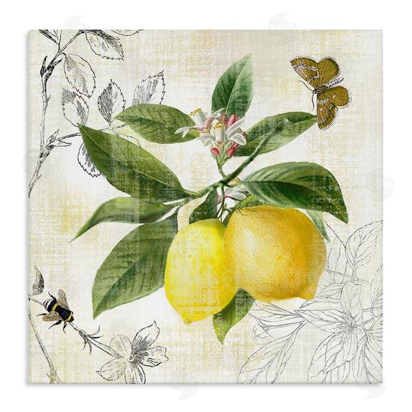 stupell industries Nan | Vintage Lemon Pattern Wall Art