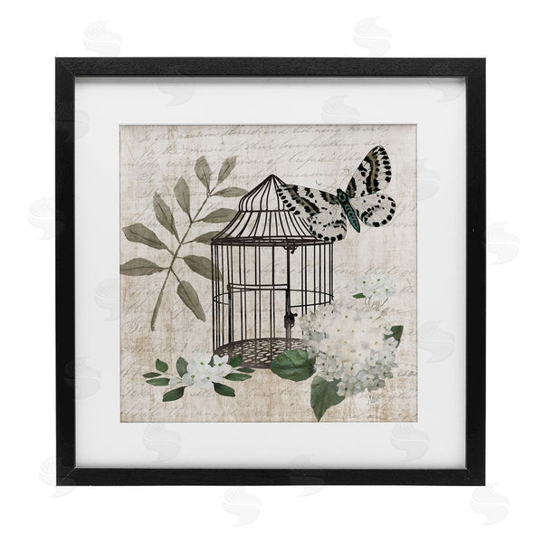 stupell industries Nan | Vintage Menagerie Butterfly Florals