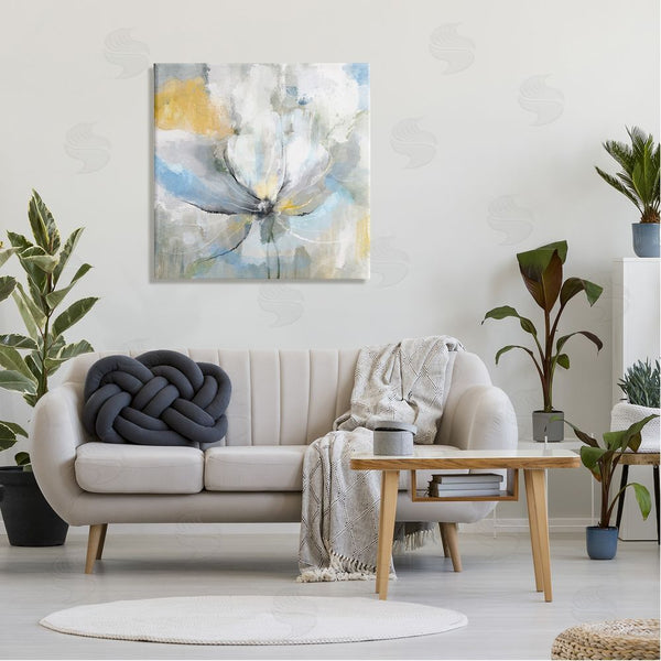 Stupell Industries Nan | White Spring Abstract Blossom Wall Art