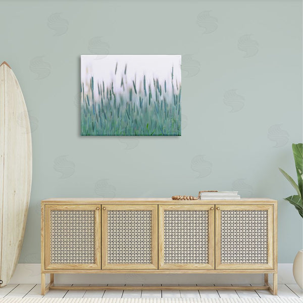 Stupell Industries Nancy Crowell | Green Wheat Field Sprigs Wall Art