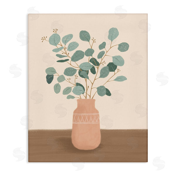 stupell industries Nancy McKenzie | Boho Botanical Leaf Branches Southwestern Geometric Vase Wall Art
