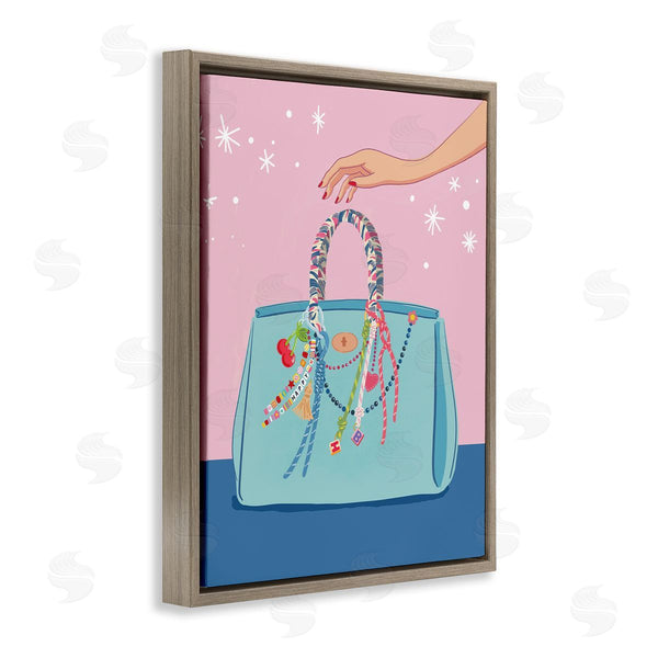 Stupell Industries Nancy McKenzie | Embellishing My Glam Handbag