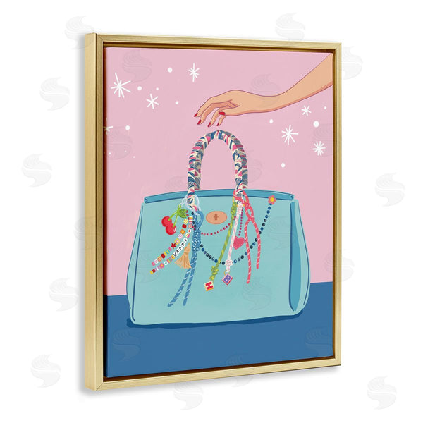 Stupell Industries Nancy McKenzie | Embellishing My Glam Handbag