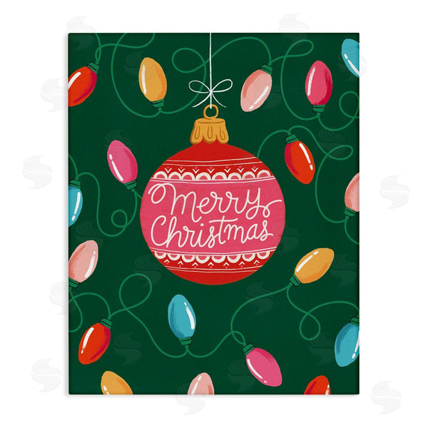 stupell industries Nancy McKenzie | Merry Christmas Bauble