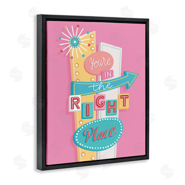 Stupell Industries Nancy McKenzie | Retro In The Right Place Wall Art