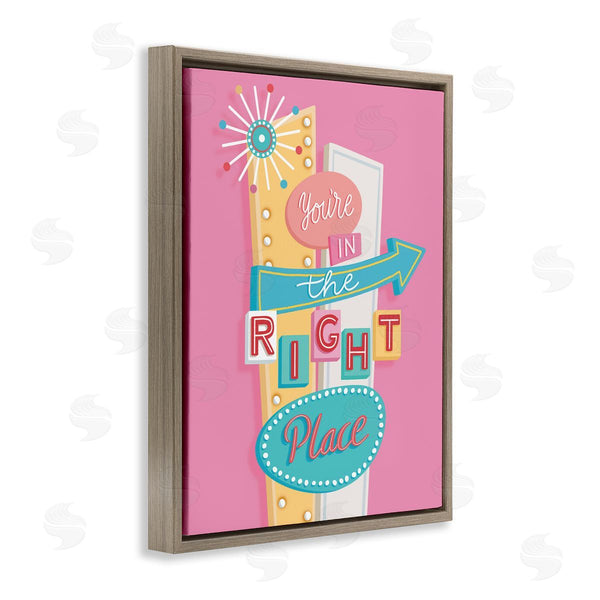 Stupell Industries Nancy McKenzie | Retro In The Right Place Wall Art