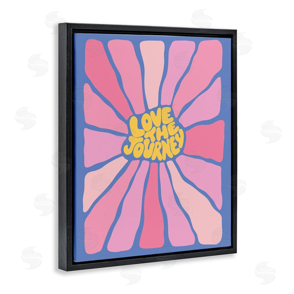 Stupell Industries Nancy McKenzie | Retro Love The Journey Wall Art