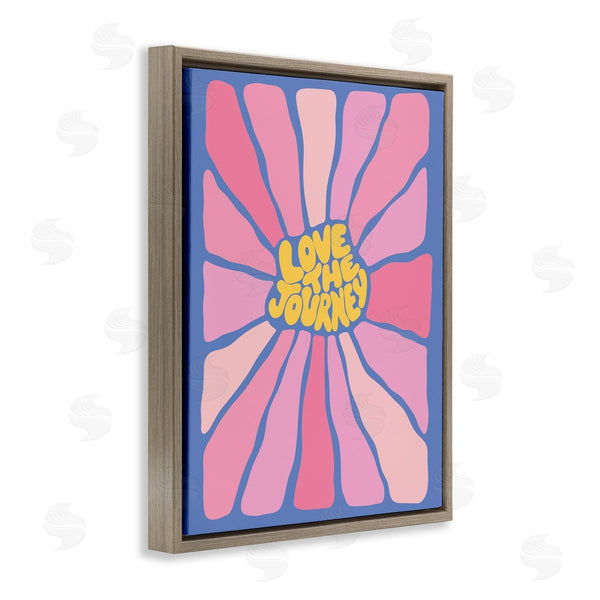 Stupell Industries Nancy McKenzie | Retro Love The Journey Wall Art