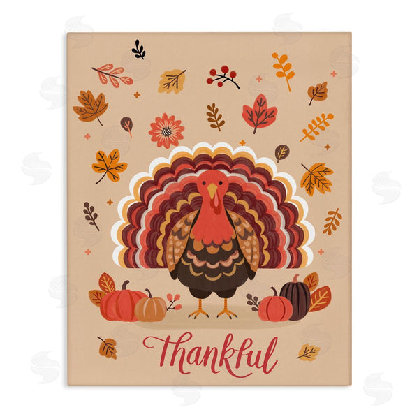 stupell industries Nancy McKenzie | Thankful Autumnal Turkey