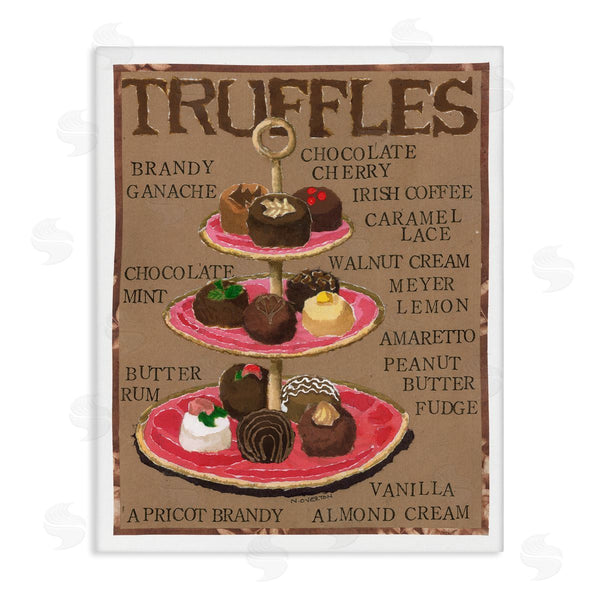 stupell industries Nancy Overton | Assorted Chocolate Truffles