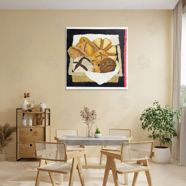 Stupell Industries Nancy Overton | Bread Box And Stripe Wall Art