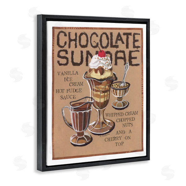 Stupell Industries Nancy Overton | Chocolate Sundae Recipe