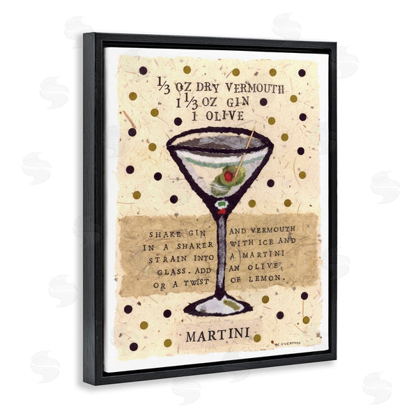 Stupell Industries Nancy Overton | Dotted Martini Recipe