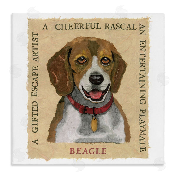 stupell industries Nancy Overton | Fun Beagle Pet Phrases Wall Art