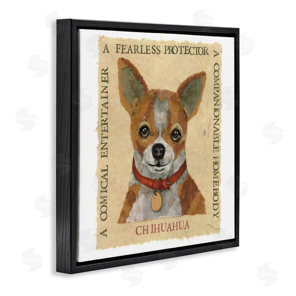 Stupell Industries Nancy Overton | Fun Chihuahua Pet Phrases Wall Art