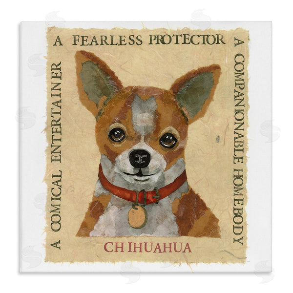 stupell industries Nancy Overton | Fun Chihuahua Pet Phrases Wall Art