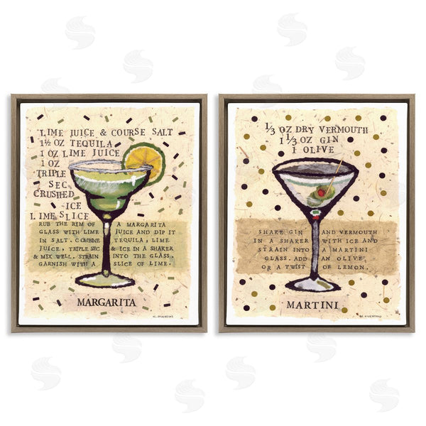 Stupell Industries Nancy Overton | Margarita & Martini Recipes
