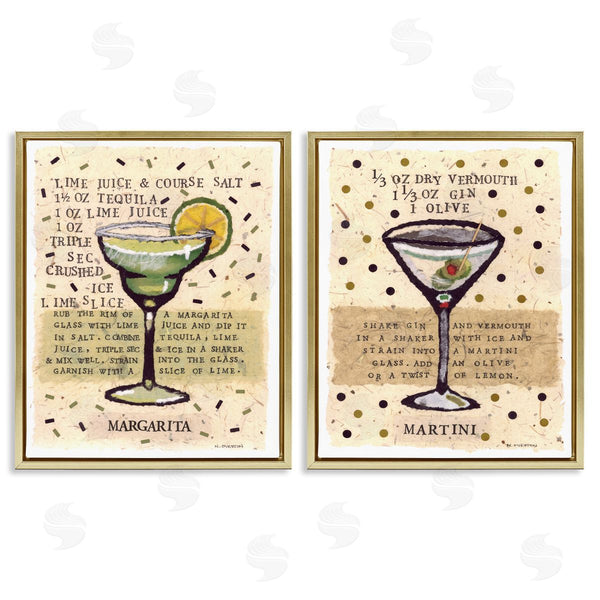 Stupell Industries Nancy Overton | Margarita & Martini Recipes