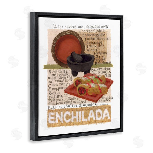 Stupell Industries Nancy Overton | Mexican Enchilada Recipe