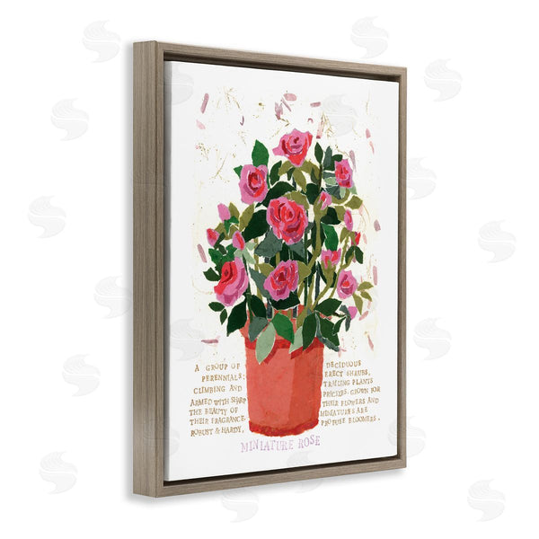 Stupell Industries Nancy Overton | Mini Roses Bouquet