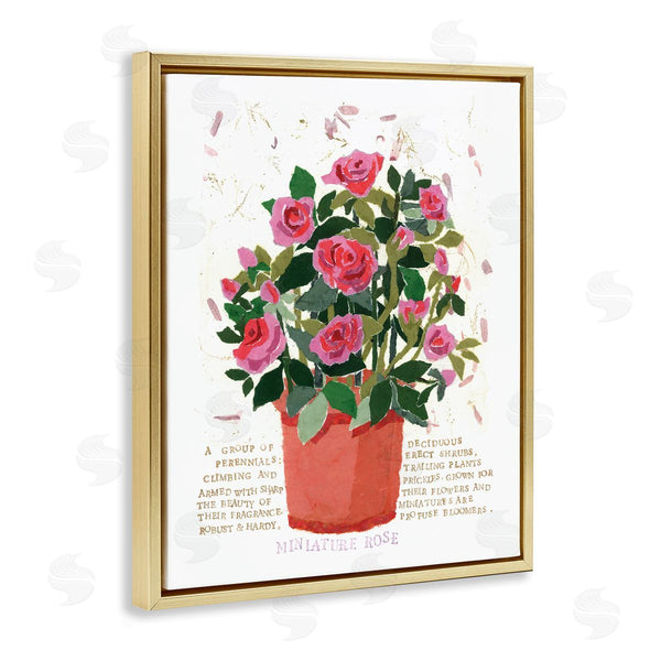 Stupell Industries Nancy Overton | Mini Roses Bouquet