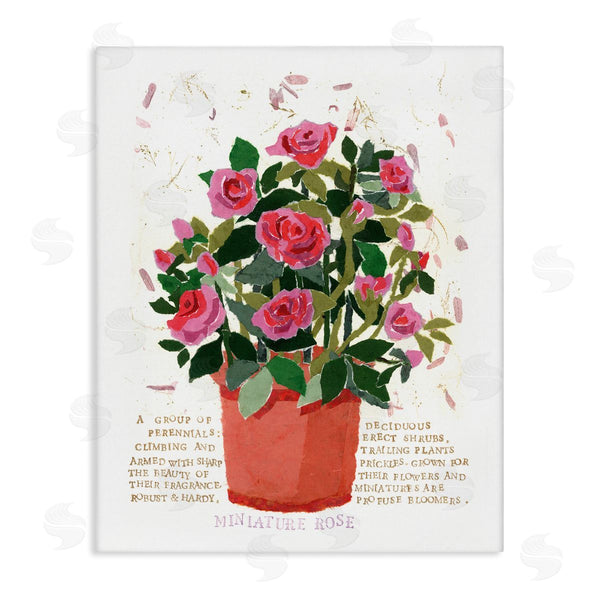 stupell industries Nancy Overton | Mini Roses Bouquet