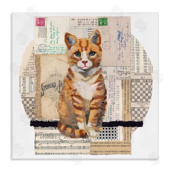 stupell industries Nancy Overton | Orange Cat Collage