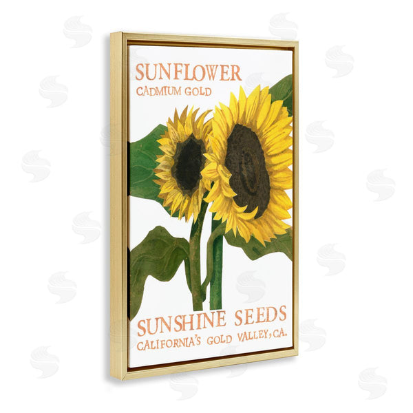 Stupell Industries Nancy Overton | Sunflower Seeds Design