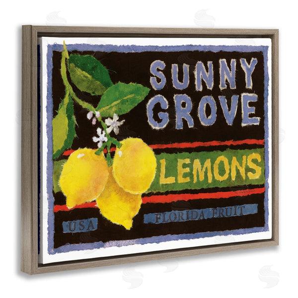 Stupell Industries Nancy Overton | Sunny Grove Lemons