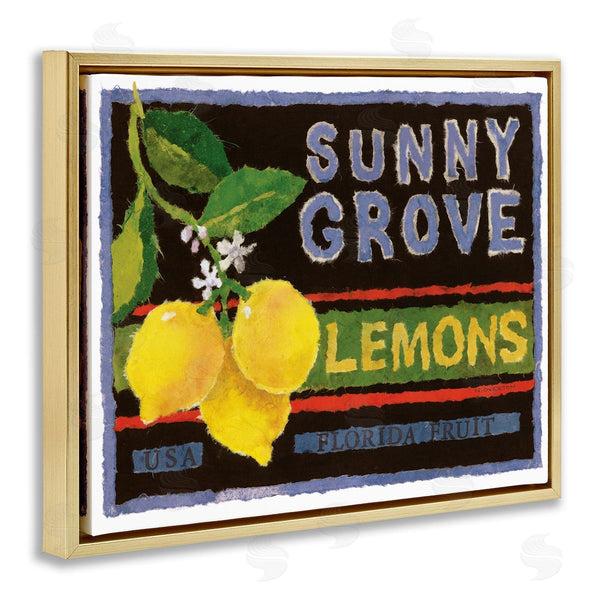 Stupell Industries Nancy Overton | Sunny Grove Lemons