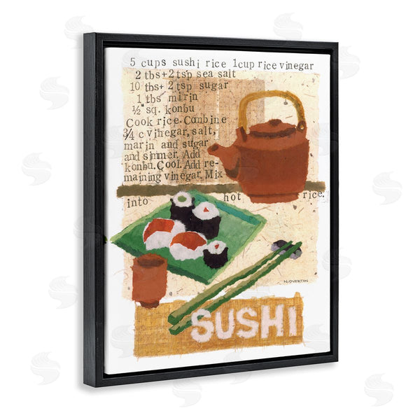 Stupell Industries Nancy Overton | Traditional Sushi Recipe