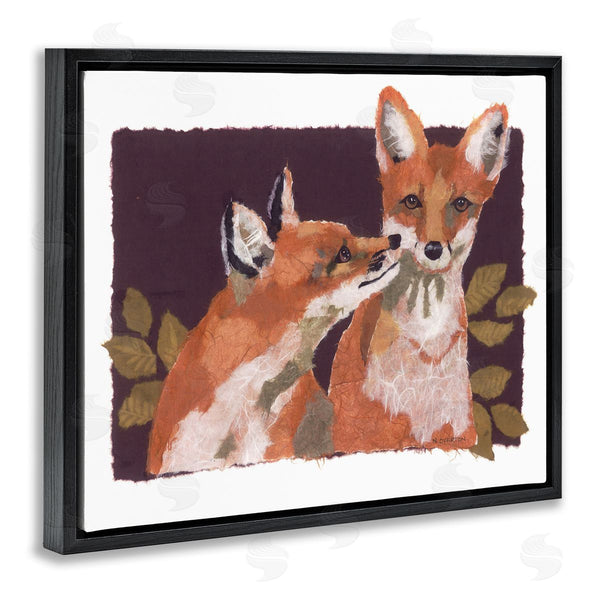 Stupell Industries Nancy Overton | Woodland Foxes And Leaves