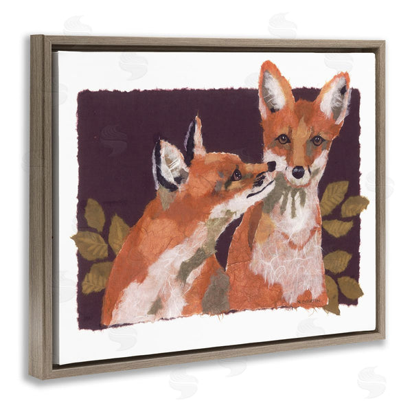 Stupell Industries Nancy Overton | Woodland Foxes And Leaves