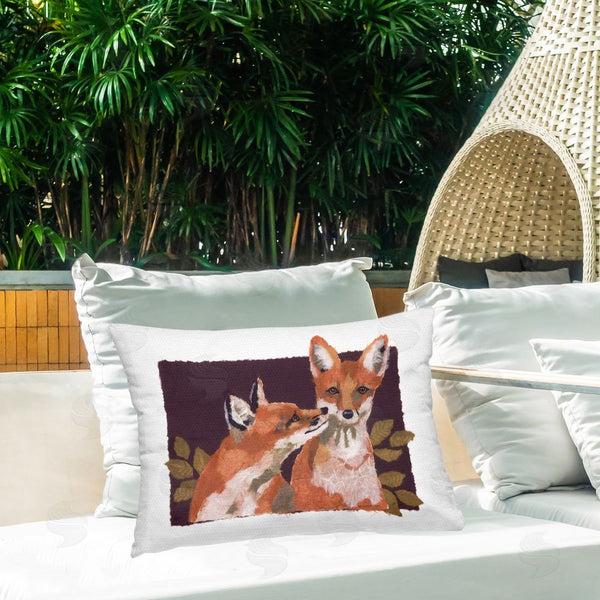 Stupell Industries Nancy Overton | Woodland Foxes & Leaves
