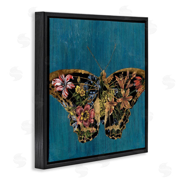 Stupell Industries Naomi McCavitt | Butterfly With Floral Wings Wall Art