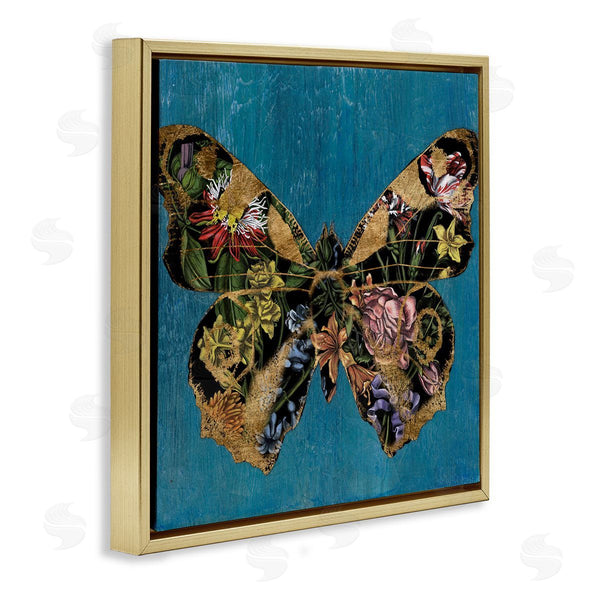 Stupell Industries Naomi McCavitt | Vintage Floral Butterfly