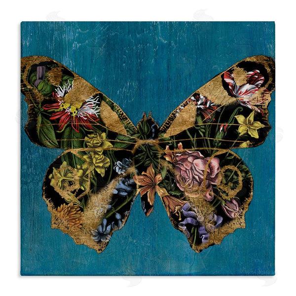 stupell industries Naomi McCavitt | Vintage Floral Butterfly