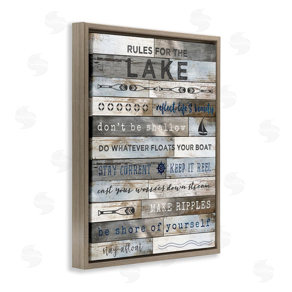 Stupell Industries Natalie Carpentieri | Advice From The Lake List